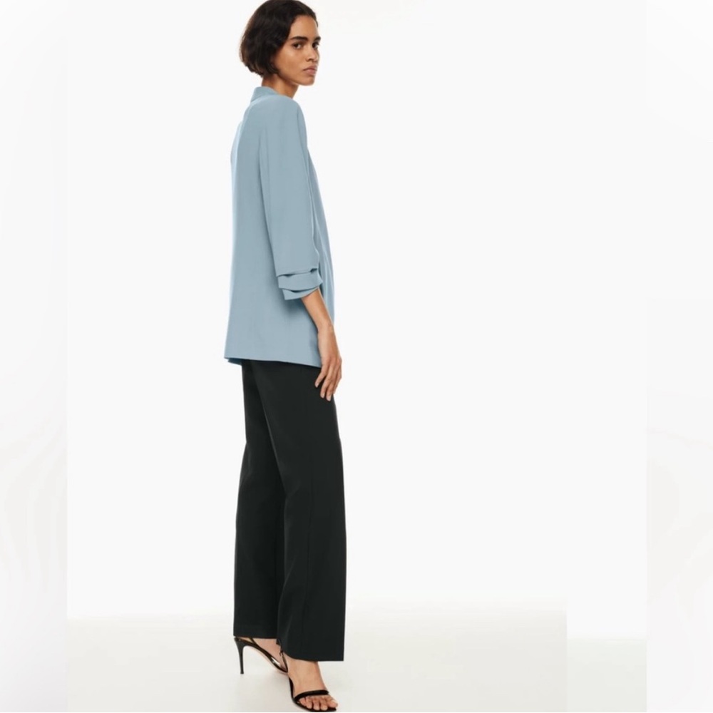Aritzia Babaton Light Blue Power Blazer XL